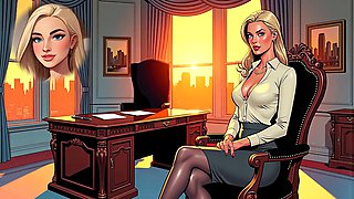 Cyber Longings Hentai ASMR Office Romance