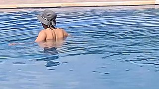 AdamAndEve & Lupo Outdoor Nudist Sex - Big Natural Tits & Happy Ending Cumshot