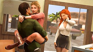 Big ass, 3d animation, little a