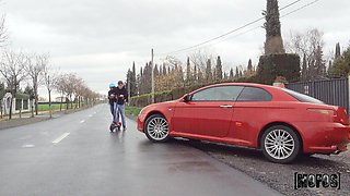 Jordi El Nino Polla’s Sexy Scooter Public Heat