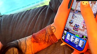 Hot Russian nymph left behind panties, now she's getting a