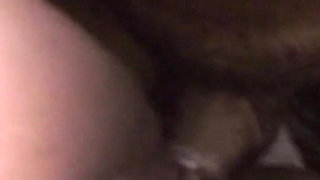Ebony milf shows young dumb slut how to suck dick
