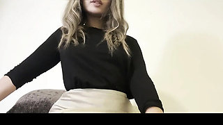 French Domina Anal Training: How to Take a Big Black Dildo in Ass & Mouth
