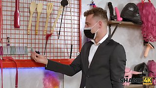 Shame4k. the hottest way to lose virginity is to screw a local domme and to jizz in her mouth