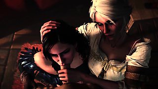 The Witcher 3 Beautiful Characters is Used as a Sex Slaves