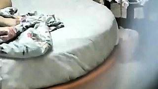 Cute amateur Asian web cam girl teases her great body