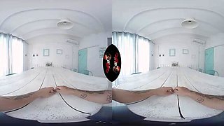 VRLatina-Sheila Ortega Test me then take me: Blowjob, Doggy  Cowgirl Porn