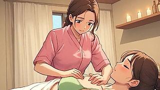 Thai Massage of Uncensored Hentai 18 Years old Horny Mature Women, AI Generated Cartoon content