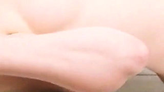 Fingers Toys Scene-3 Busty Brunette Gets Horny in the Laundry Room and Masturbates Alone