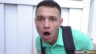 Masturbation dirt with horny Shay Sights and Johnny Love from Bang Bros Network