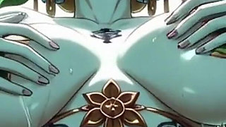 95 My Floral Girlfriend Doing Sexy Pose (ai Animation)