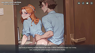 Big Boobs Furry Girl Shows Off Her Big Ass In Tight Shorts - Hotel Tales (Steam Game) - 3D Animated Hentai Game