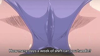 Curvy chicks in the gym are always hungry for big cocks hentai
