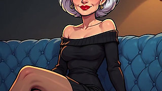 Classy Cartoon Matures Tits Out