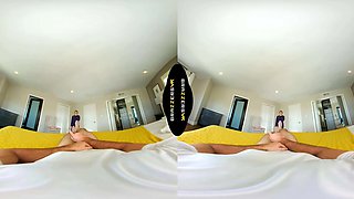 BRAZZERS - Your Gf Jeni Angel Showers While Her Sista Melody Marks Rails Your Dick