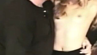 Blonde MILF Bound Blindfolded and Clamped Hard