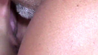 Licking my pink pussy