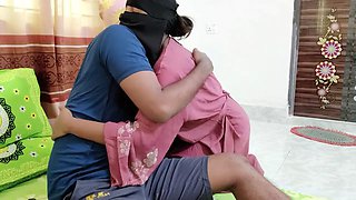 Desi Hijabi aunty's sex secret behind close doors Part-one with bangla voice