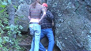 Aubrey Lee - Babysitter Outdoor Blowjob