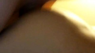 Amateur anal hardcore on a bed