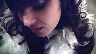 Sexy huge ass latina amateur rides fetish dudes cock