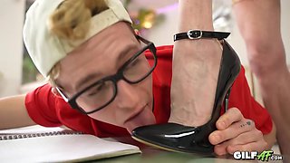 Student Gets  Disciplined by granny