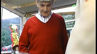 Grandpa's Fucking a Young Bitch in Exchange for a New Car
