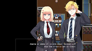 Amelie falls over and over again An endless week in Magic Academy hentai game ntr dildo big ass cam girl fuck hard creampie