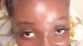 Bubble Butt Ebony Gets Destroyed by 11 Inch Monster BBC - Hard Pounding & Deep Creampie