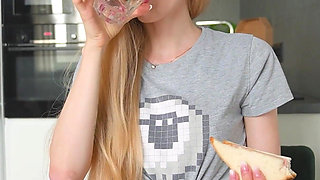 Your Houseguest Dolly Rud Takes Care of the House and Your Cock