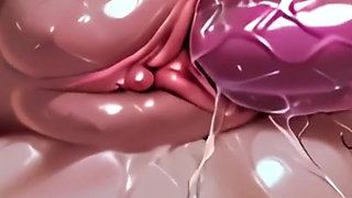 Two Pink Haired Sisters Share My Cock Until They Cum