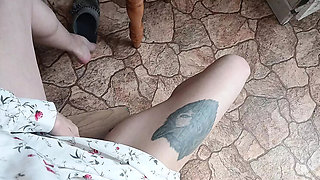 Lesbian Illusion Schoolgirl Skips Class to Masturbate Solo at Home While Parents are at Work - Amateur Homemade POV Orgasm