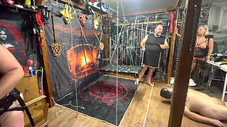 Part 4- Lanista Bear Teaches Red Ruby the Art of Professional Domination.