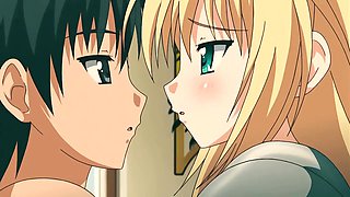 Hentai: Sexy Buxom Blonde Babe Dominates Her Submissive Partner In the Hottest Way