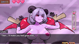 Chronicles of Pleasure with Monster Girls - Succubus Sperm Sucking