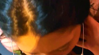 Stepsister is so horny that she lets her stepbrother to lick her and rail her after