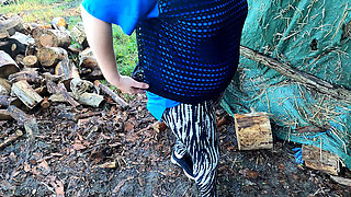 Huge Naked Tits Pounded in the Field