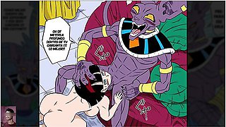 Dragon Ball Super: Videl Becomes Beerus Sexual Slave With Sexo Duro And Car Toon