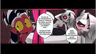A Night With Loona With Car Toon