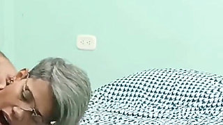 My Stepbrother with His Big Cock Fucks Me and Fills My Mouth with Semen