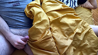 I Share a Bed with My Stepsister and Hear the Sounds of Sex Through the Wall. We Can't Sleep and Fucking Until I Creampie Her