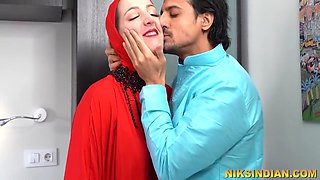 Hijabi Muslim Wife Of An Old Man Gets Fucked By Another Young Man