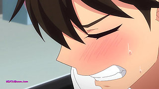 College Lover Seduces Classmate in Secret Classroom Hentai