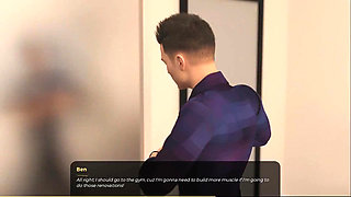 No more cash: interracial deepthroat and throat pie in the bathroom ep 27