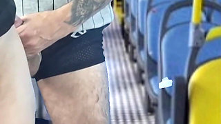 Warning! This Pervert Penetrates Girls From Behind on the Bus!!!