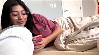 Big Step Sister Shares My Bed – Cami Strella – Step Brother Fucks Step Sister Hard – Alex Adams