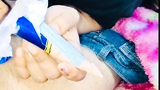 Teen Girl Sucking Cock with Ice Cream