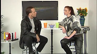 Cute redhead does her casting