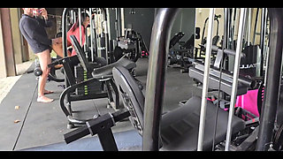 I Fucked the Hot Brunette at the Gym and Even Came Inside Her!