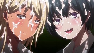 Perverted hentai bimbos breathtaking sex movie